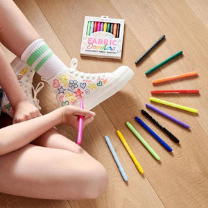 Fabric Doodlers Markers Set of 12 You Monkey