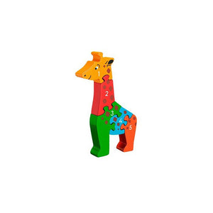 1-5 Wooden Puzzle - Giraffe