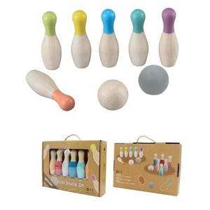 Wooden Kids Bowling Set