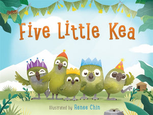 Five Little Kea Book Paperback