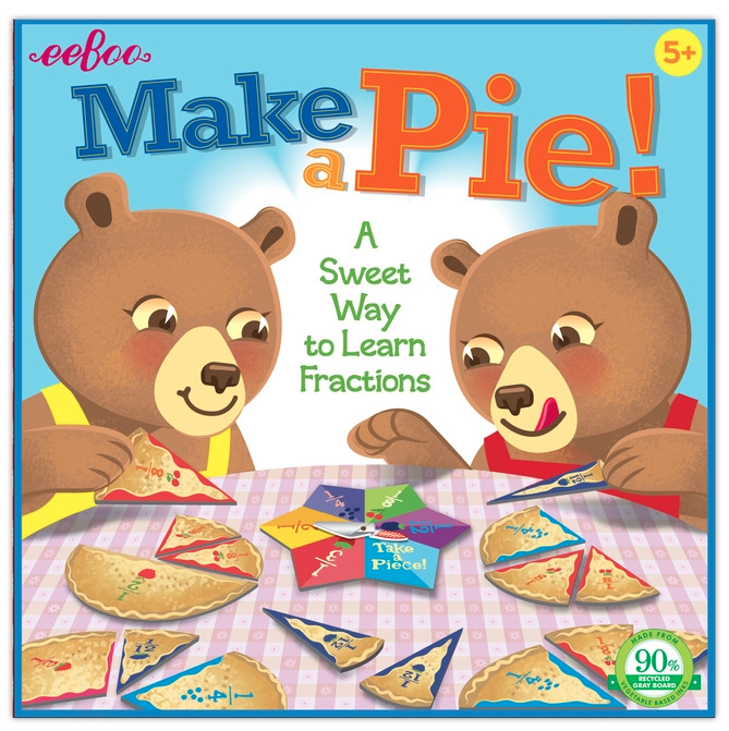 Make A Pie Fractions Game eeBoo