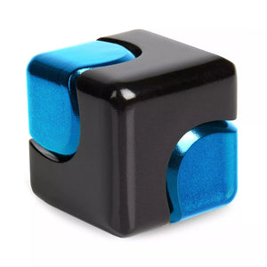 Cube Spinner Black Blue - Bopster