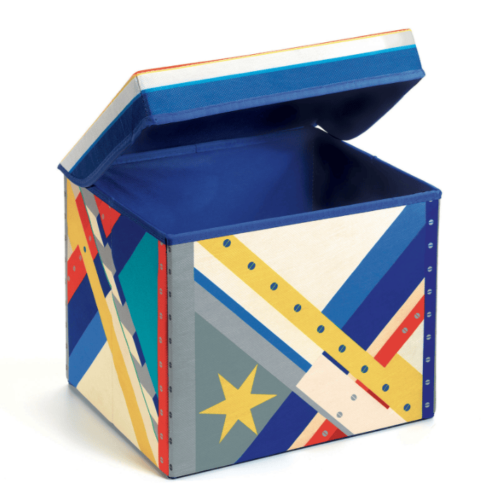 Toy Box & Seat - Rocket  Little Big Room by Djeco