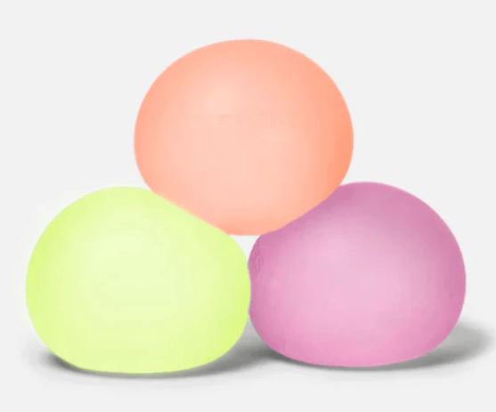Gump Memory Stress Balls Warm 3 pack Algae Reef Moon Speks