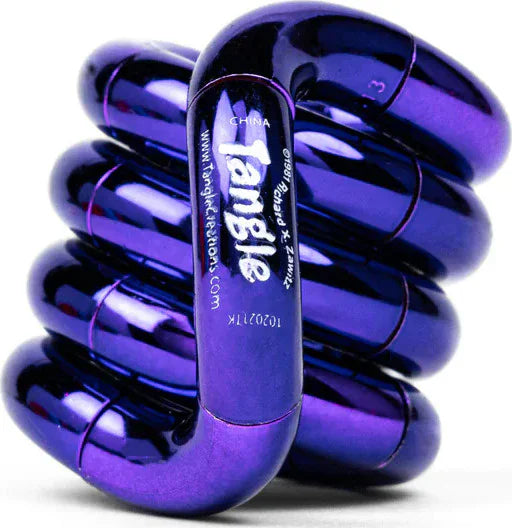 Tangle Metallic Fidget Toy assorted colours