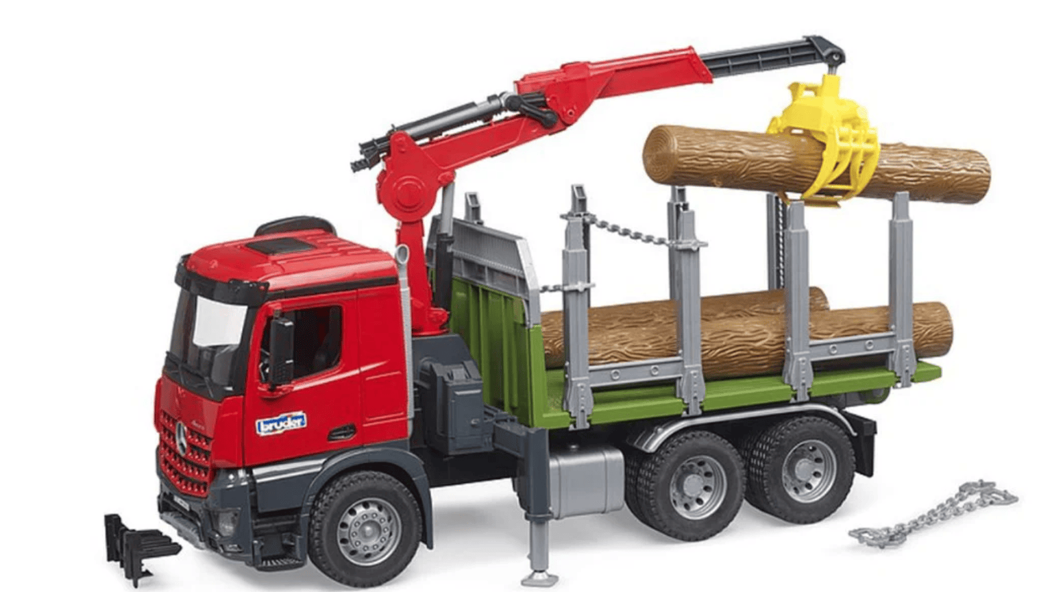 Bruder Mercedes Benz Arocs Timber Truck and Trailer