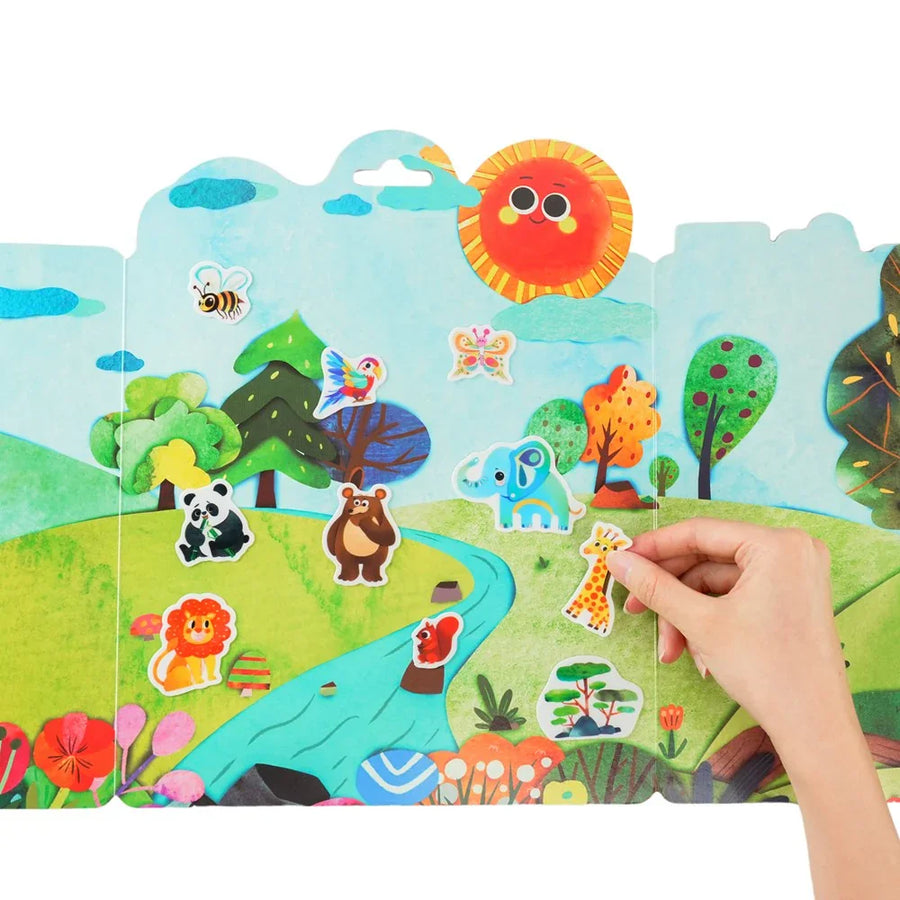 Jelly Stickers Wild Animals mierEdu