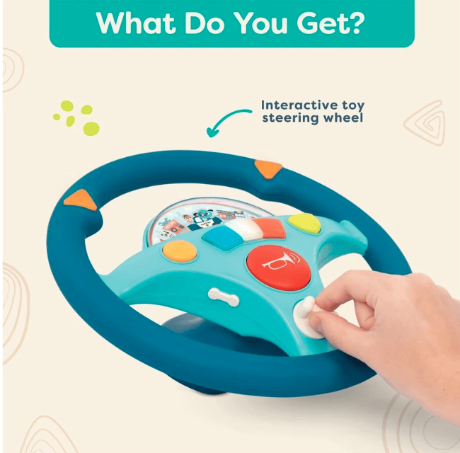 Hape Woofers Driving Wheel