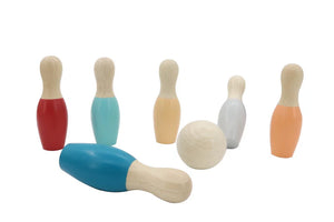 Wooden Kids Bowling Set