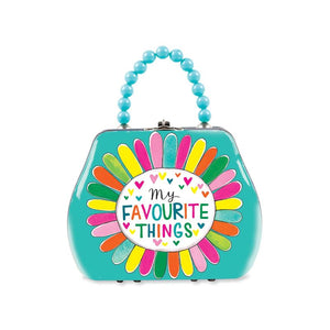 Fav Things Handbag Tin Green