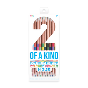 Double Ended 12 Colour pencils - 24 Colours