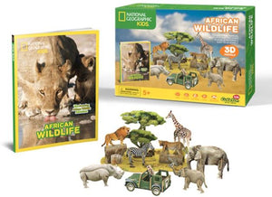3D NatGeo African Wildlife Puzzle