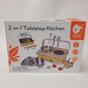 2-In-1 Tabletop Kitchen