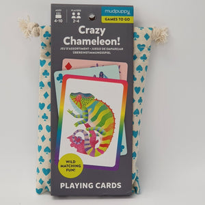 Crazy Chameleon Playing Cards