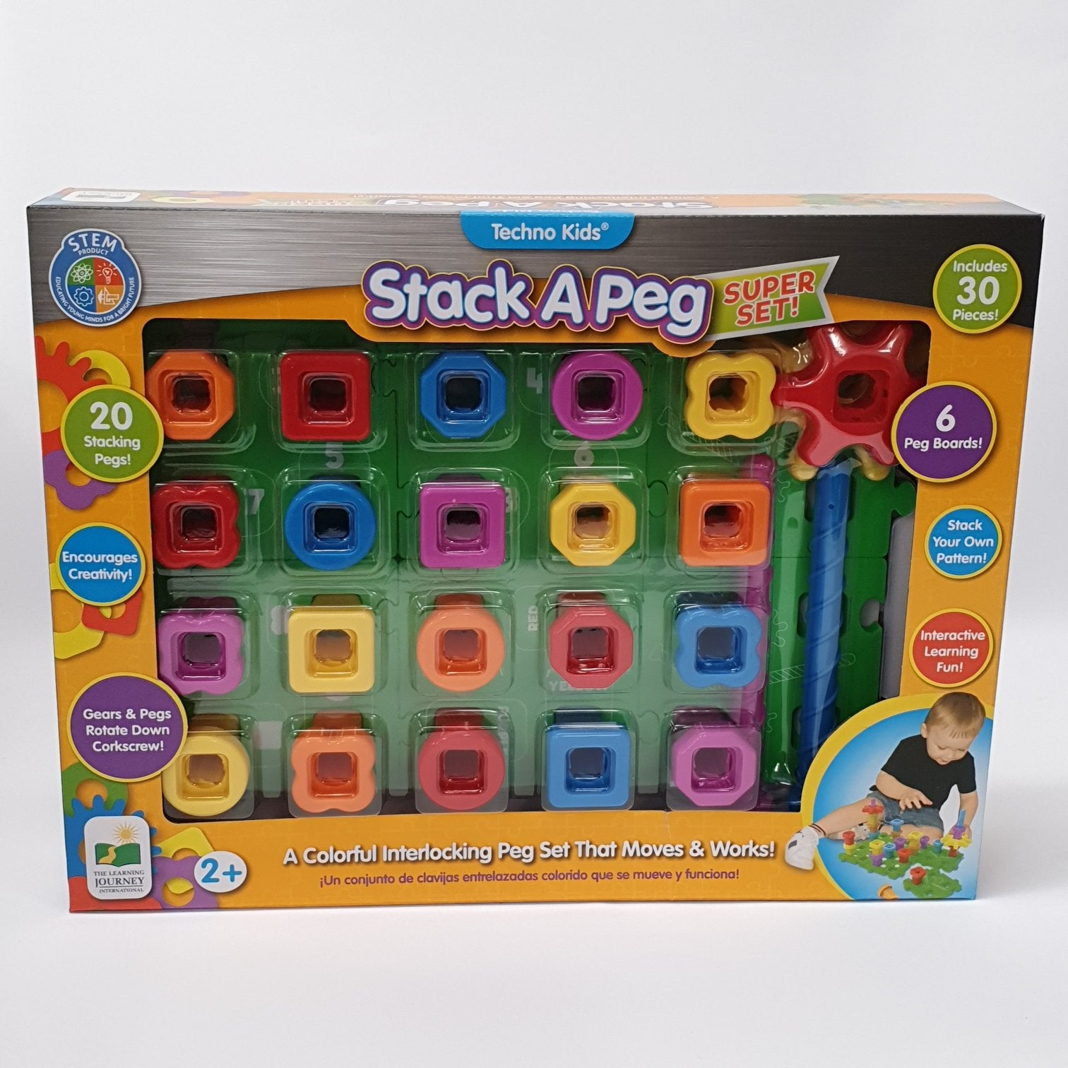 Stack A Peg Super Set