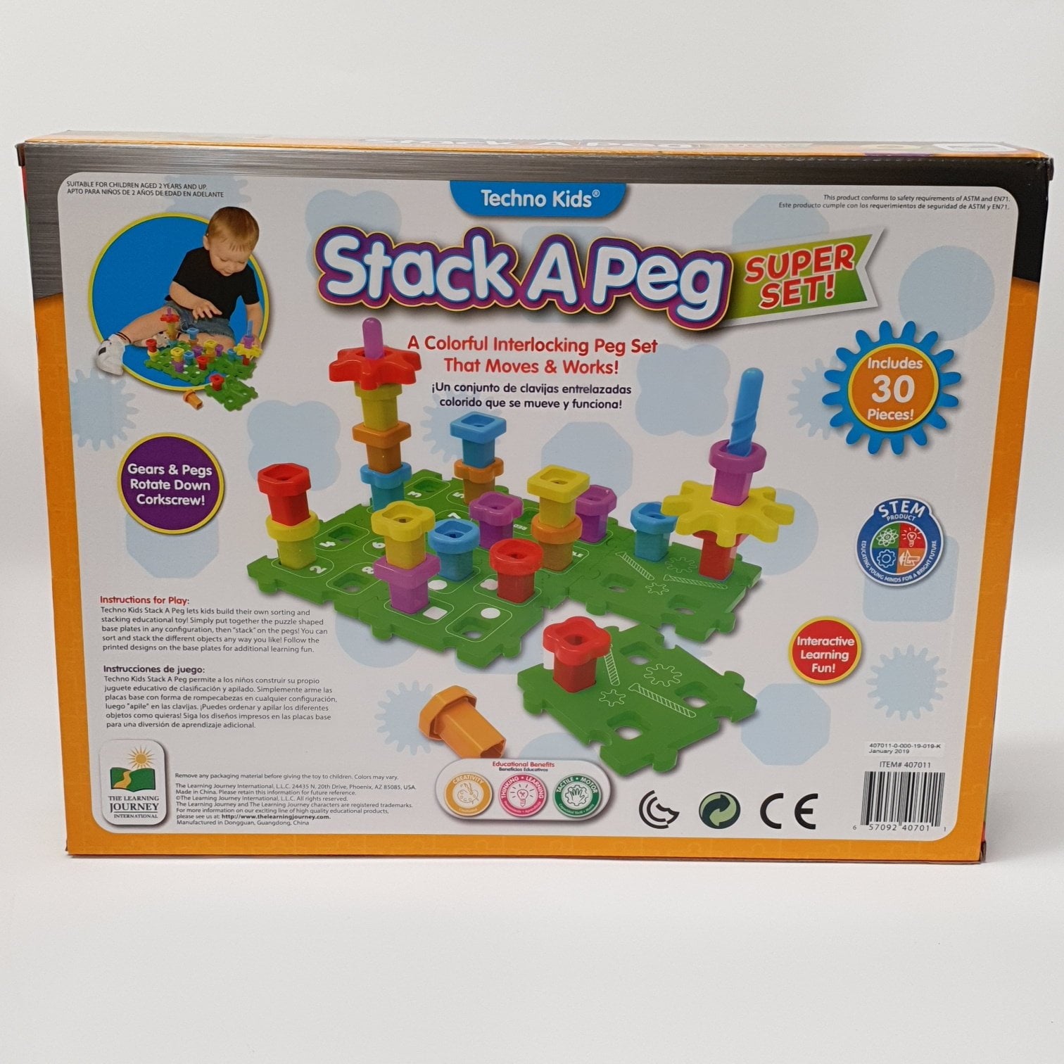 Stack A Peg Super Set