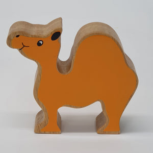 Wooden Yellow Camel