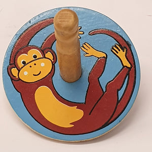 Monkey Spinning Top