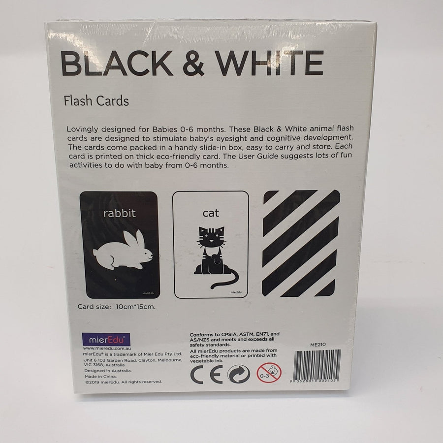 Black & White Flash Cards