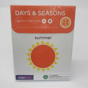 Days & Seasons Flash Cards