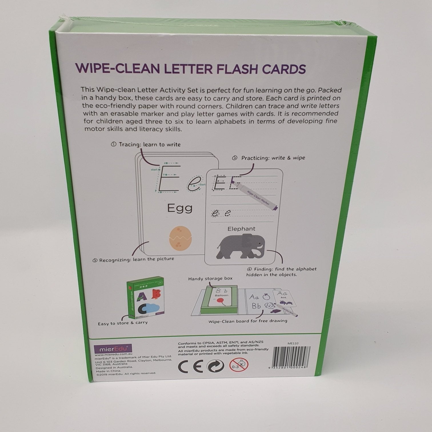 Wipe Clean Set - Letters