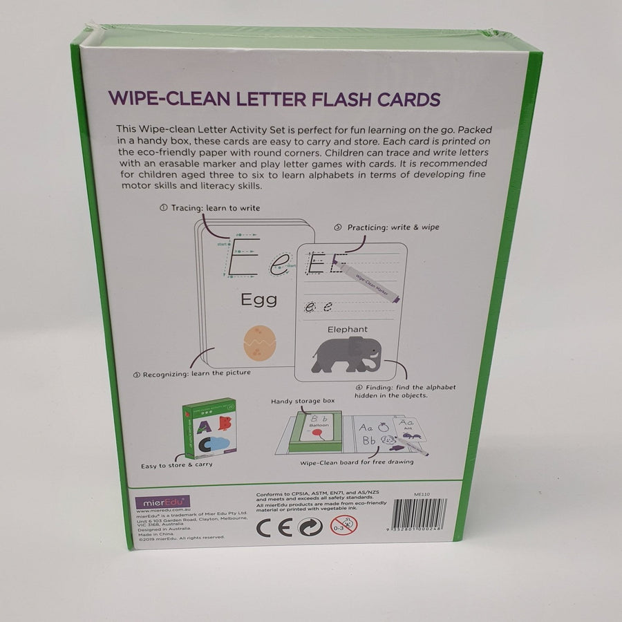 Wipe Clean Set - Letters