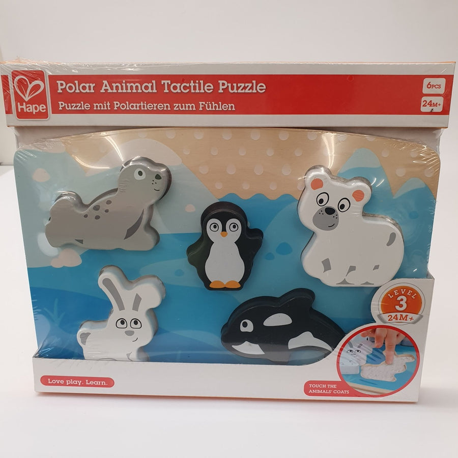 Hape Polar Animal Tactile Puzz