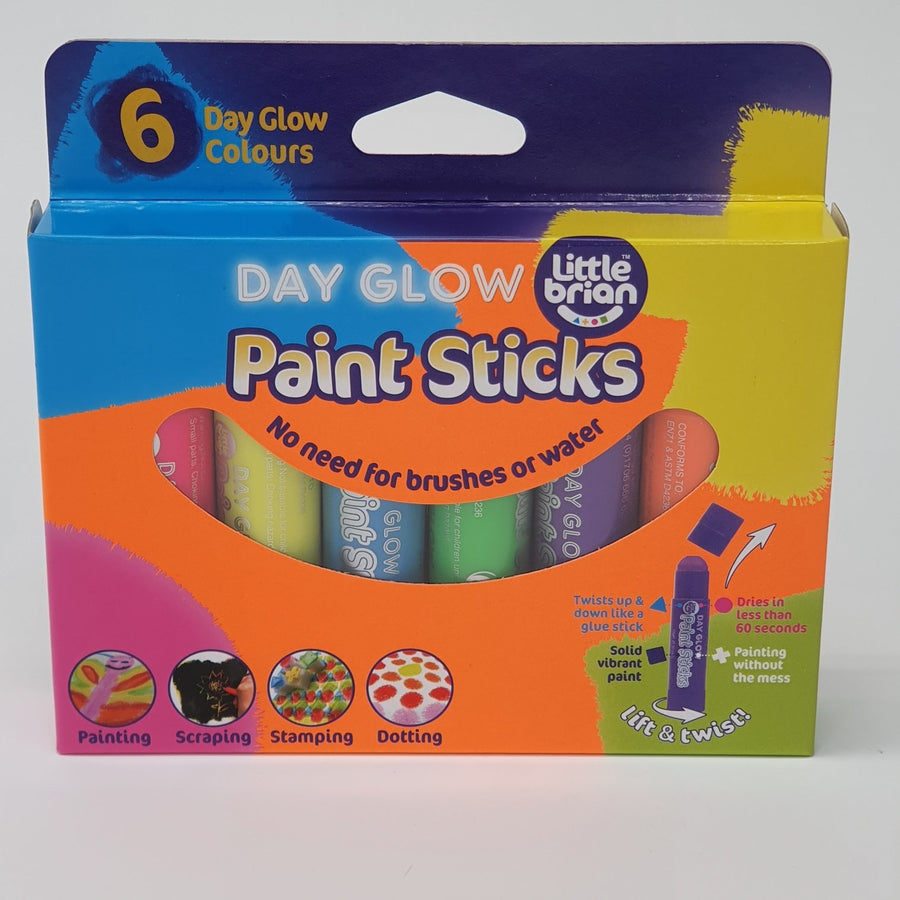 Day Glow Paint Sticks 6 Pack