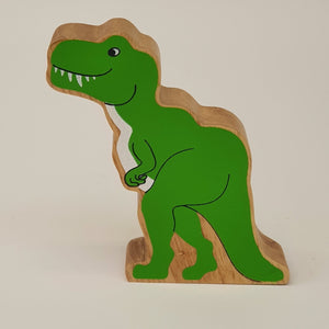Wooden Green T Rex