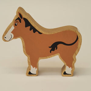 Wooden Brown Horse