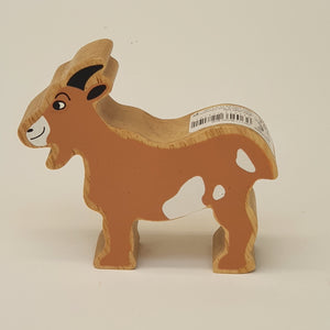 Wooden Brown Goat