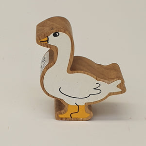 Wooden White Goose