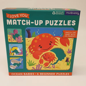 Match-Up Puzzle Ocean Babies