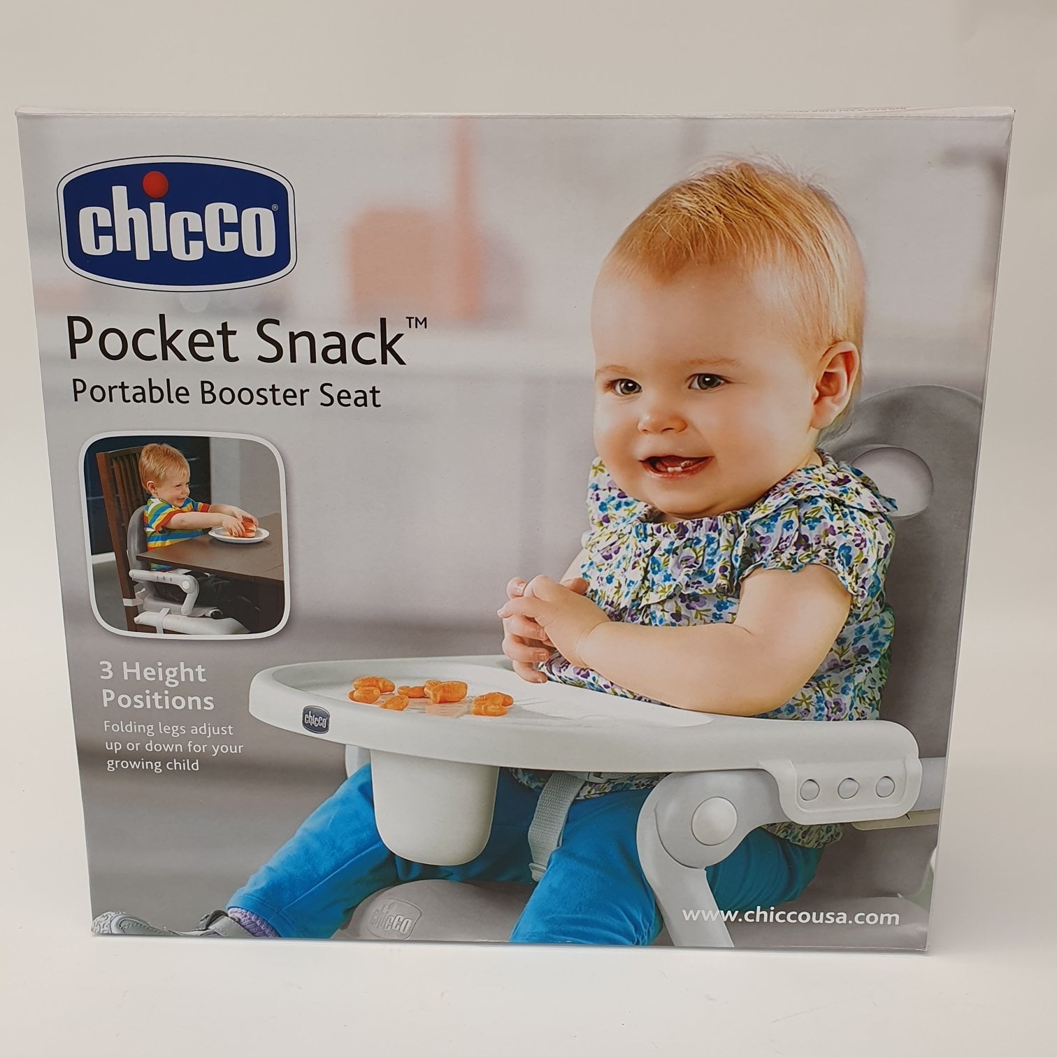 Pocket Snack Seat Grey Mist