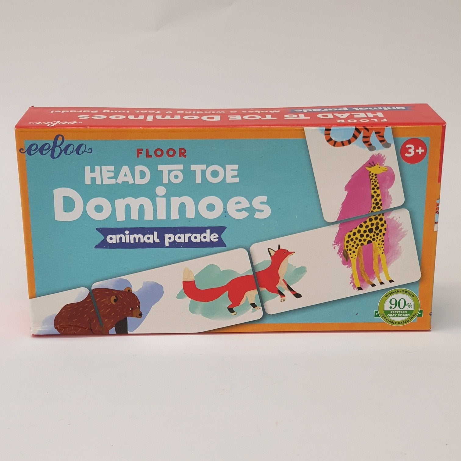 Head To Toe Dominoes Animal Parade eeBoo