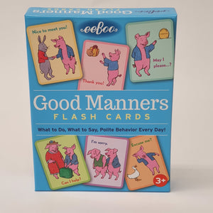 Good Manners Flash Cards