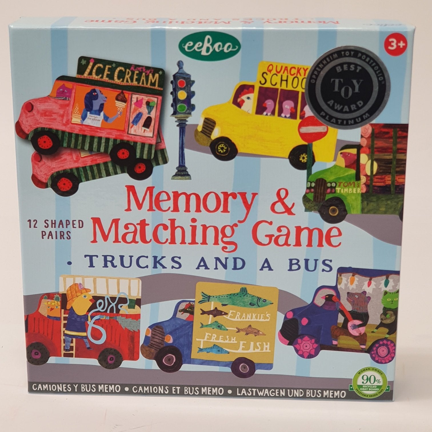 Trucks & Buses Matching Game