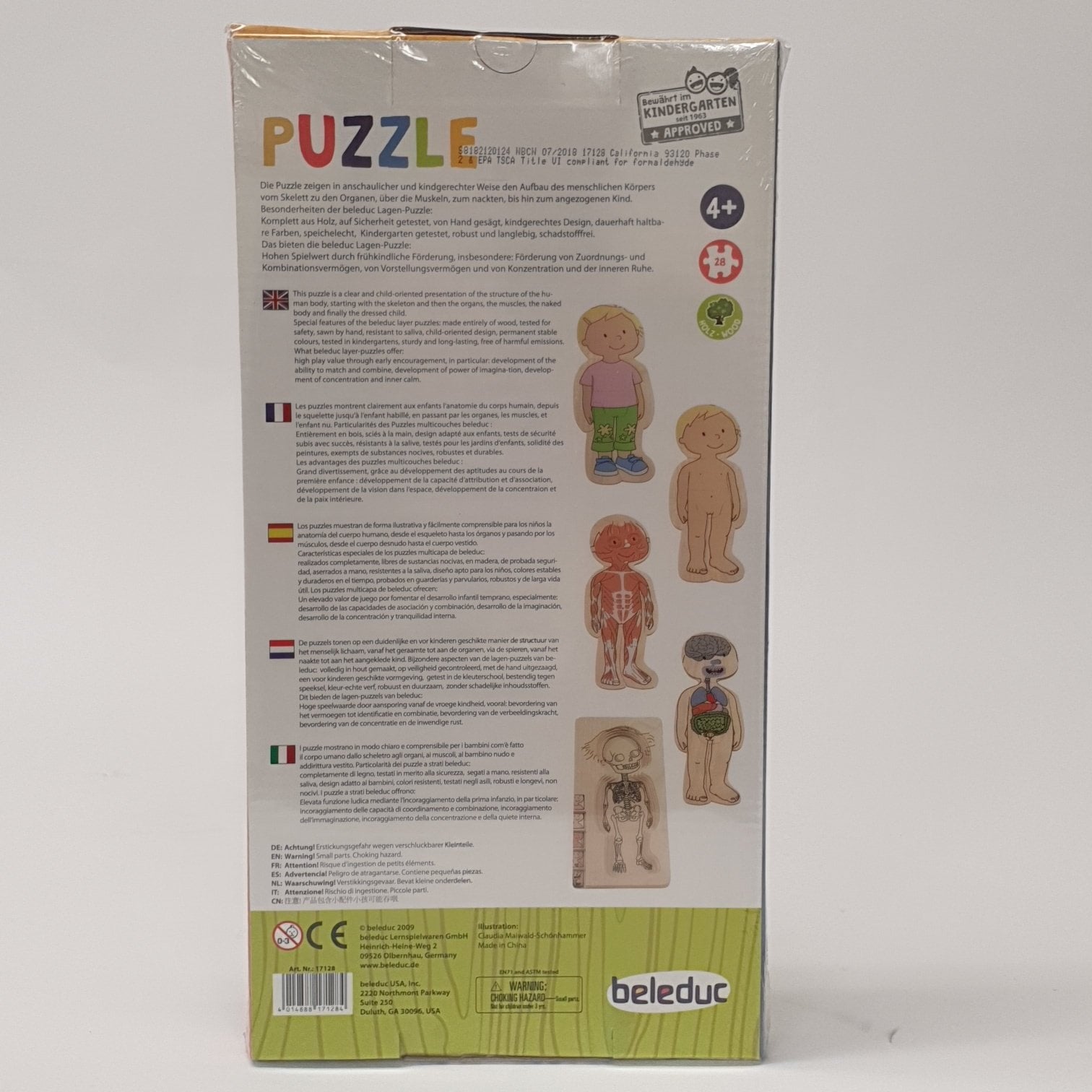 Layered Puzzle Girl Body