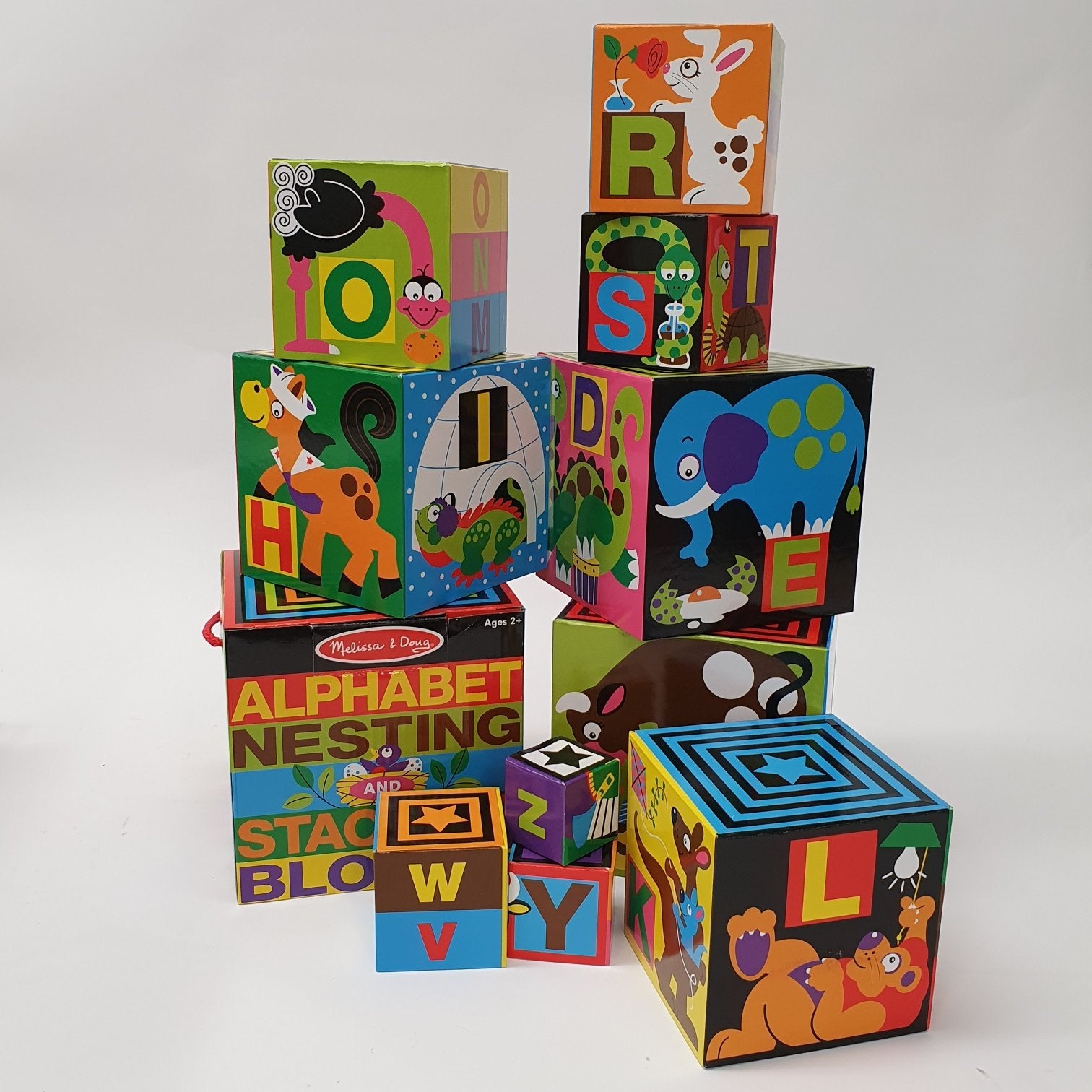 Abc Stacking Alphabet Stacking Blocks - PAUA