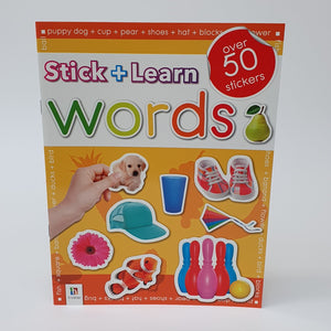 Stick + Learn Words