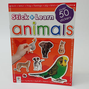 Stick + Learn Animals