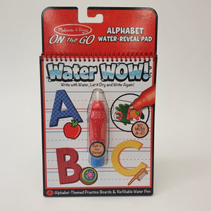 Alphabet Water Reveal Pad