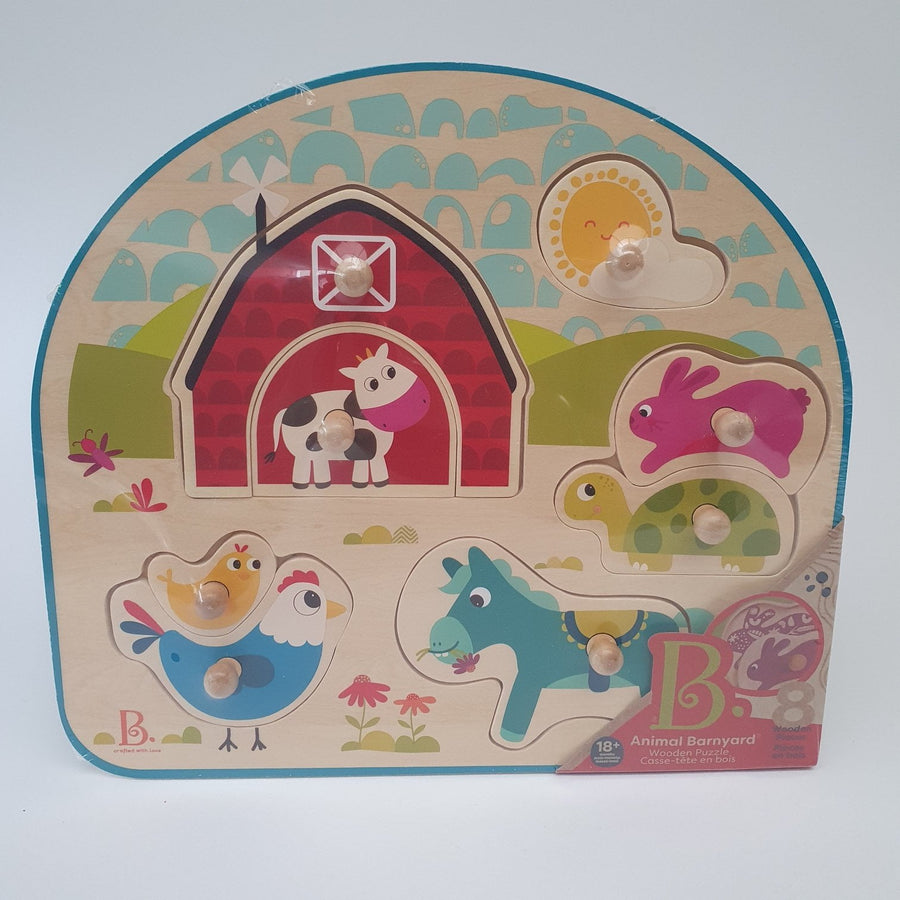 Battat Animal Barnyard Puzzle