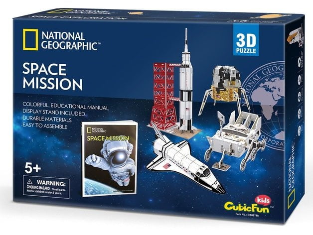 3D NatGeo Space Mission Puzzle