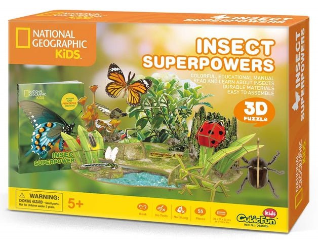 3D NatGeo Insect Superpowers Puzzle