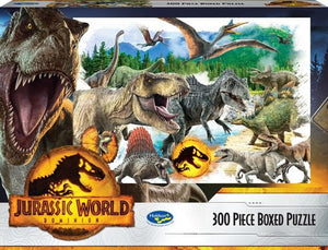 Jurassic 300pc Dinosaur Puzzle