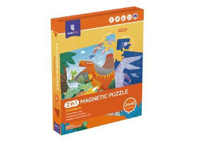 2 /1 Magnetic Puzzle Dinosaurs