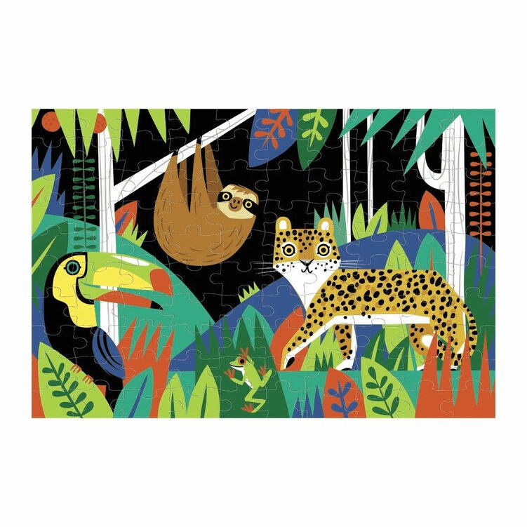 Rainforest Glow In Dark Puzzle
