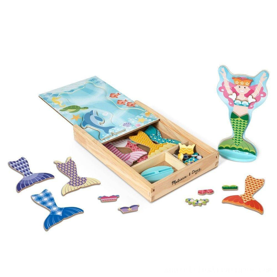 Melissa & Doug Mermaid Magnetic Dress Up