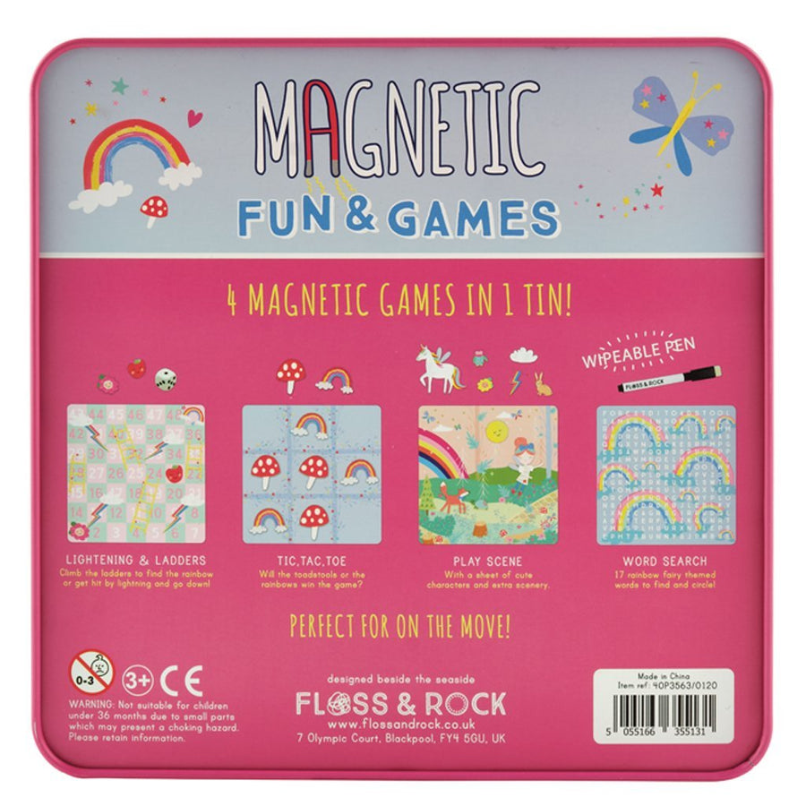 Rainbow Fairy 4 In 1 Magnetic Game Floss & Rock